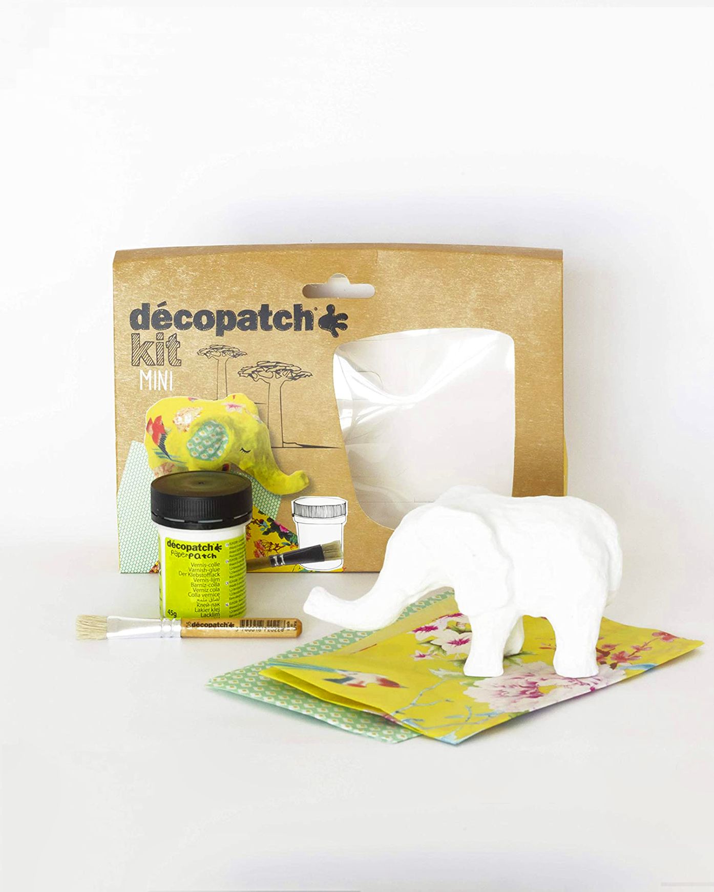 Sada na decoupage – slon